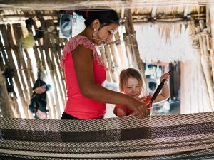 Maya dorp Mexico familiereis