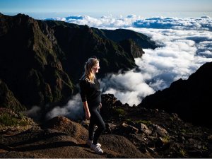 uitzicht Pico Arieero Madeira