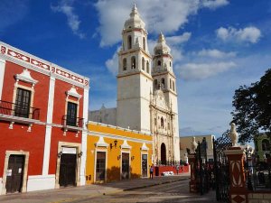 Campeche Mexico Kids - koloniaal