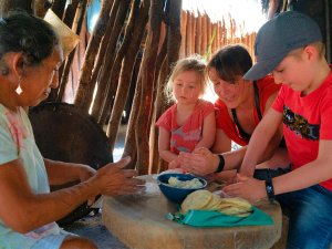 Mexico familiereis maya dorp