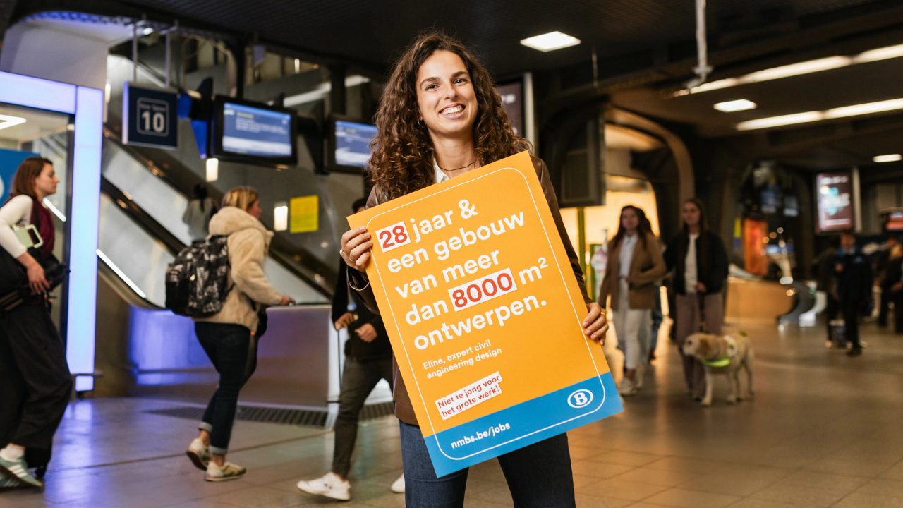 At NMBS/SNCB, you’re never too young for the real work