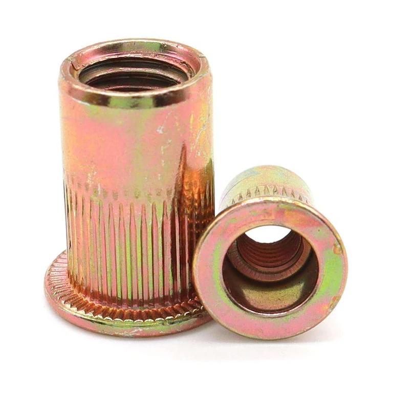 Flat Head Round Body Rivet Nuts
