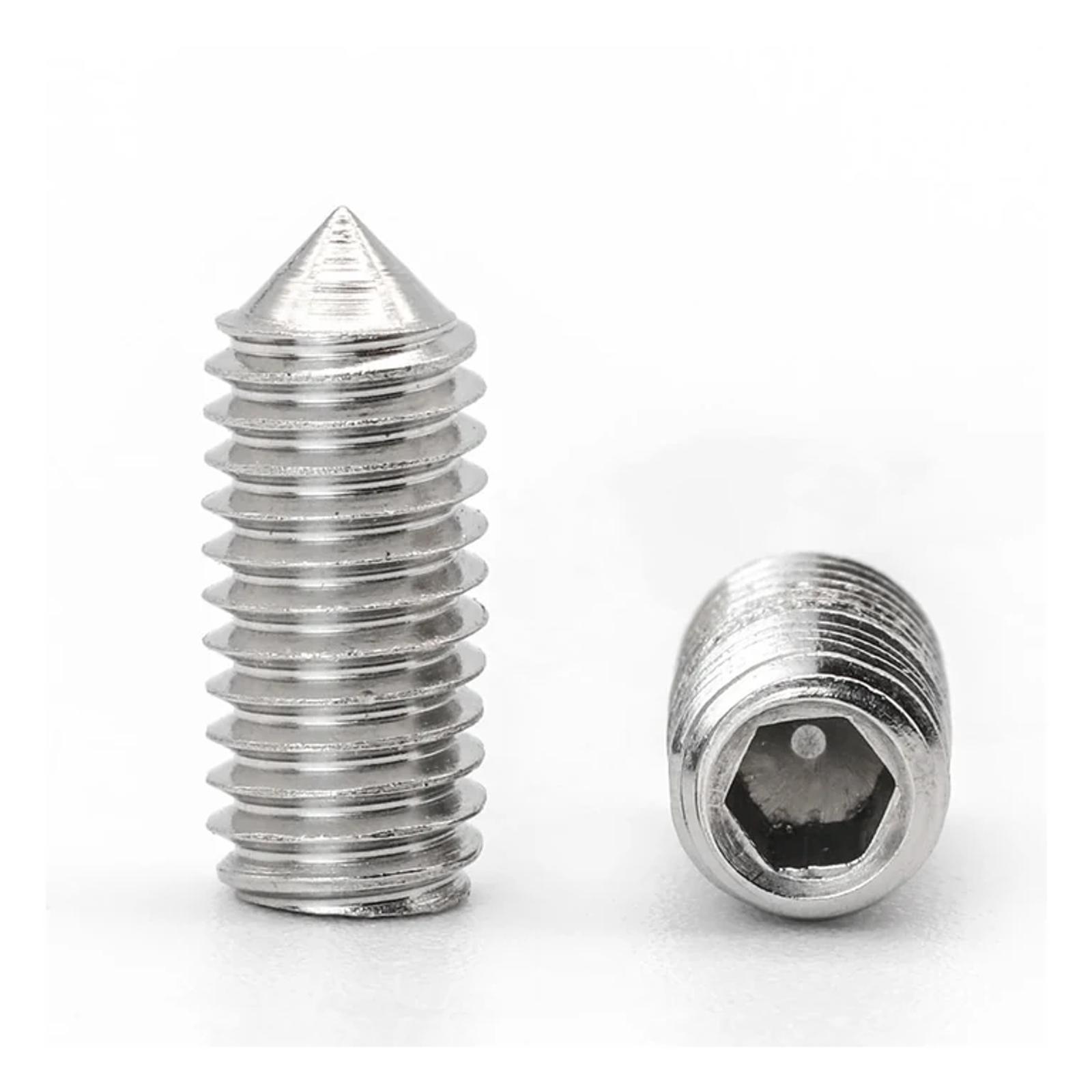 ISO 4027 Truncated Cone Point Socket Set Screws