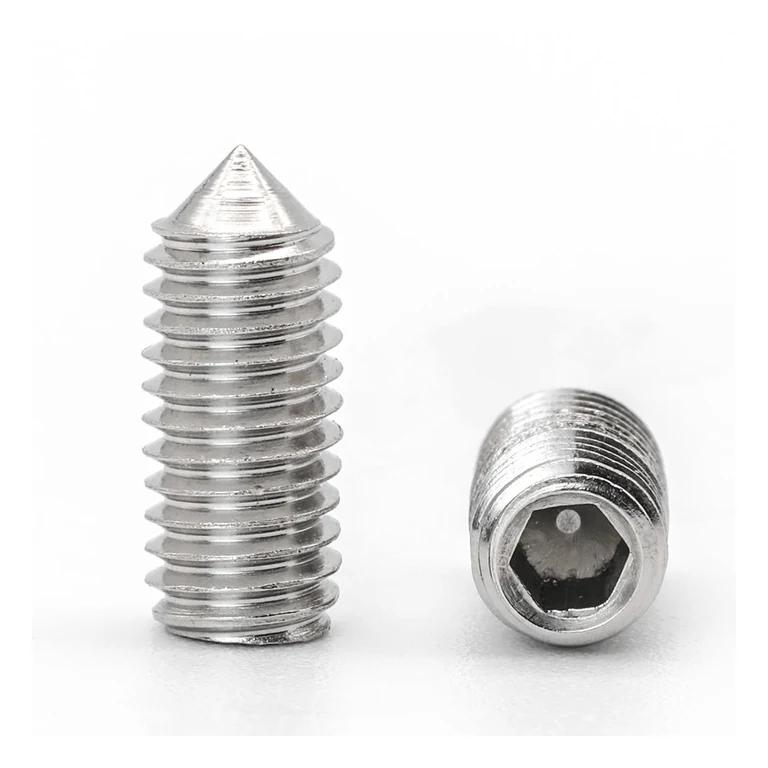 ISO 4027 Truncated Cone Point Socket Set Screws