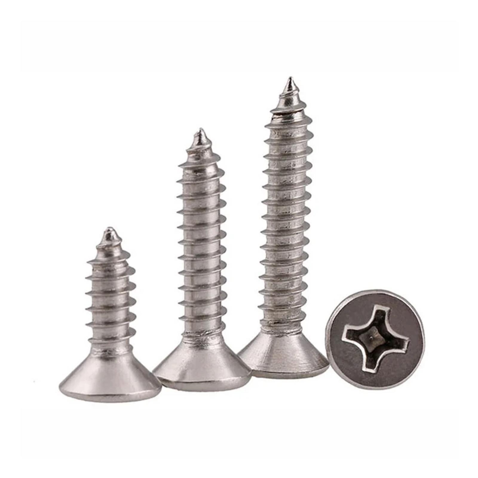 DIN 95 Slotted Raised Countersunk Wood Screws