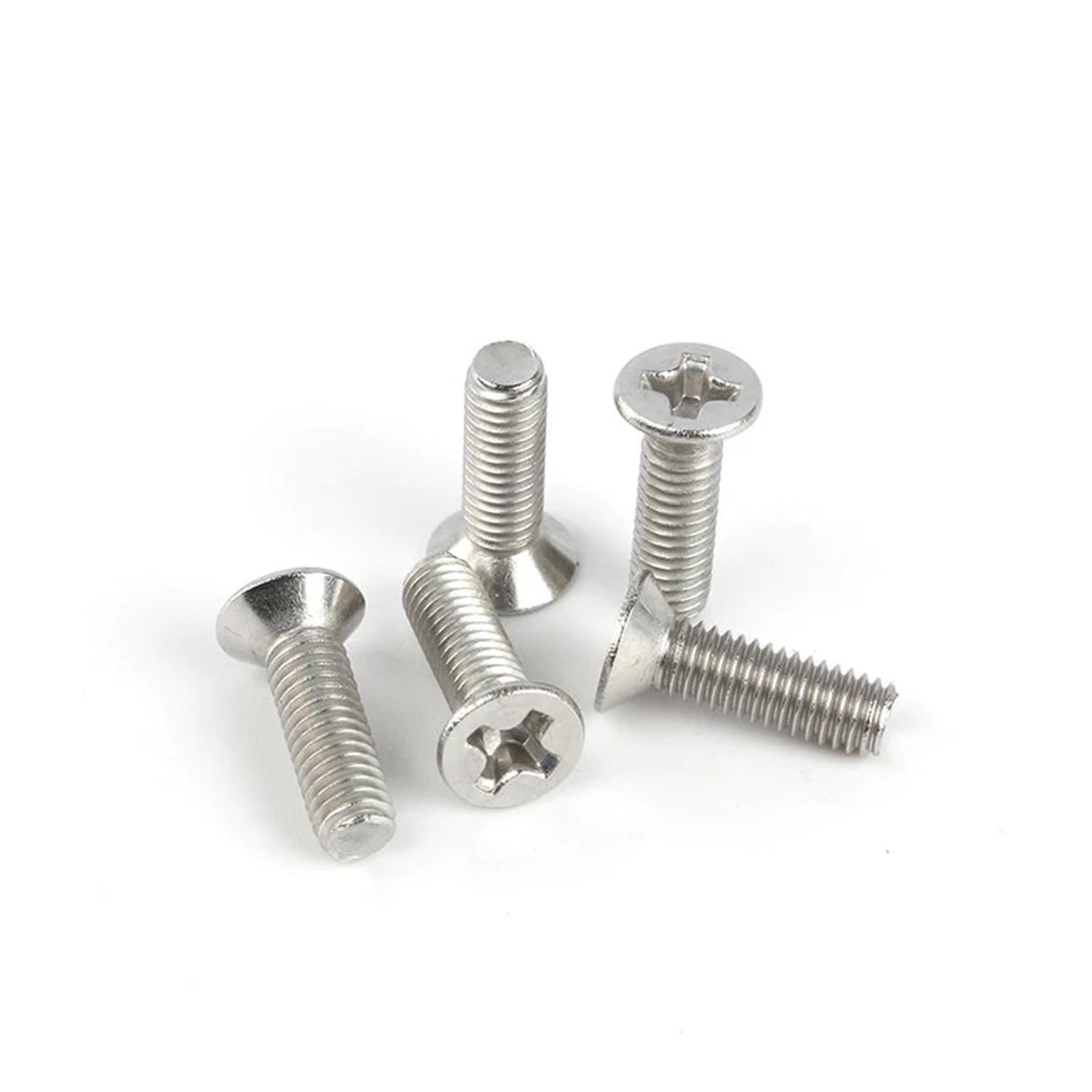 ISO 7046-1 Cross Recessed Countersunk Machine Screws