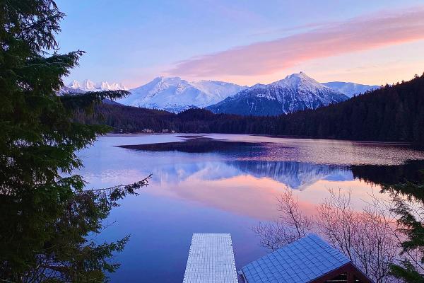 Yacht deck with outdoor seating.