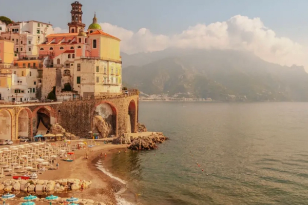 Yacht interior layout plan.