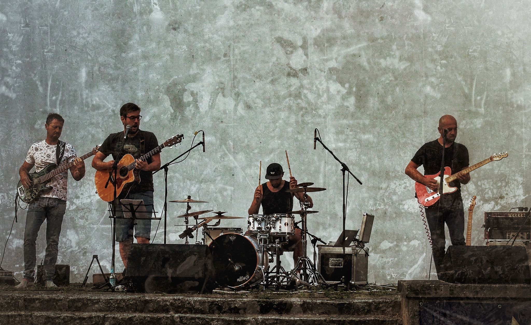 kapela, koncert, dole, klub, tcheichan