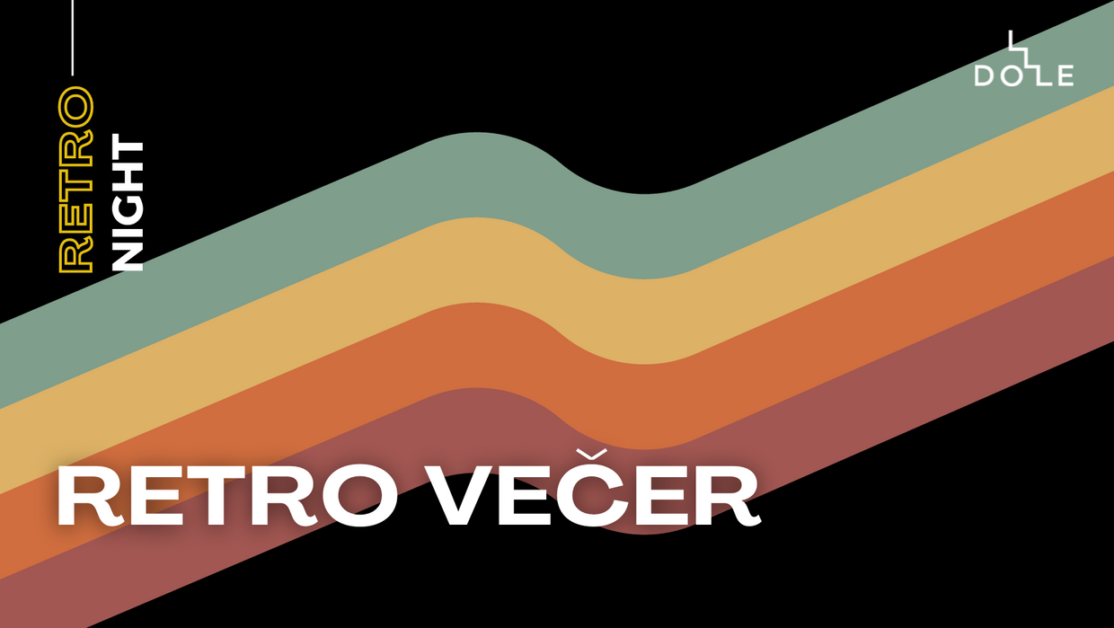 Retro, music, hudba, klub, DOLE, dole