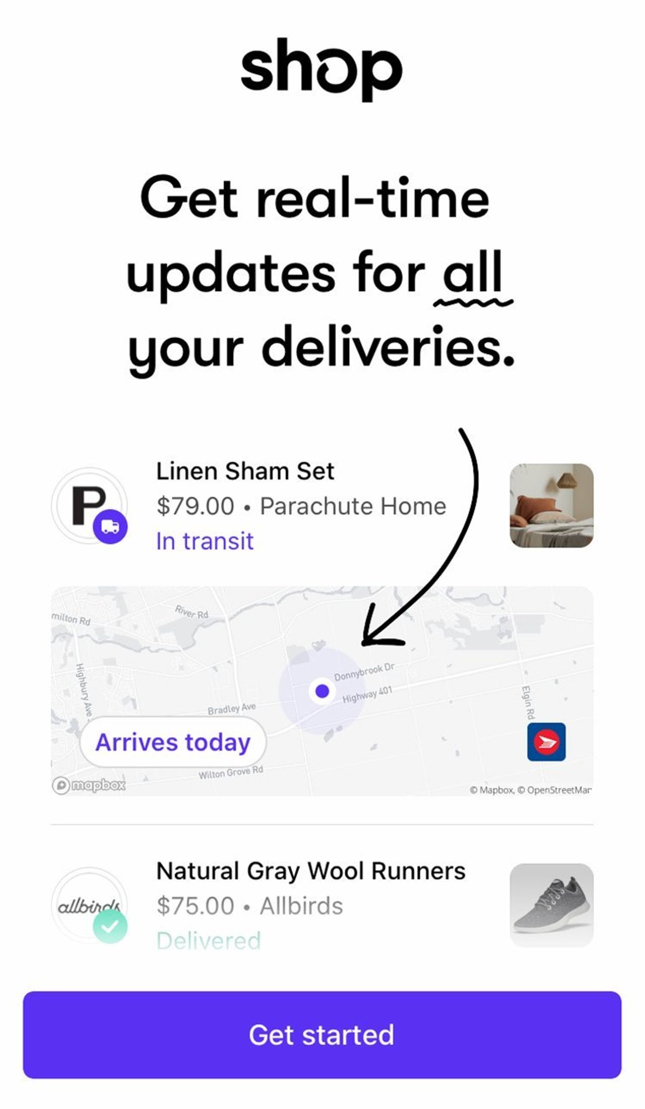 Shopify's Shop Provides Real-Time Updates On Customer Orders