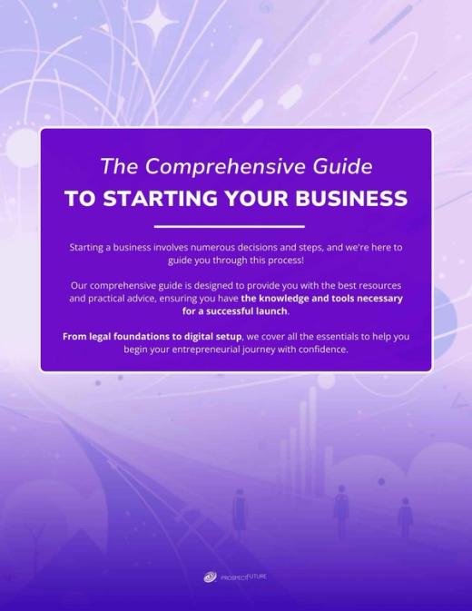 Cover of The Comprehensive Guide To Starting Your Business