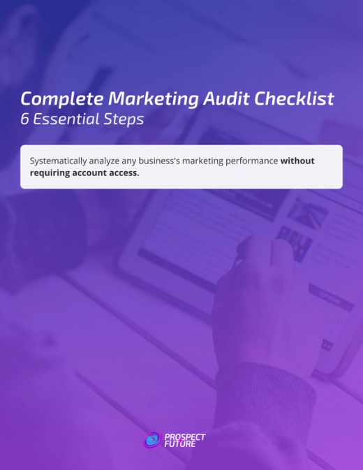 Cover of the Complete Marketing Audit Checklist guide