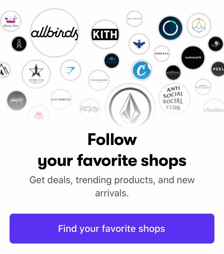 Following Your Favorite Shops in Shopify's Shop App