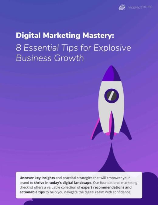 Cover of the Digital Marketing Mastery guide