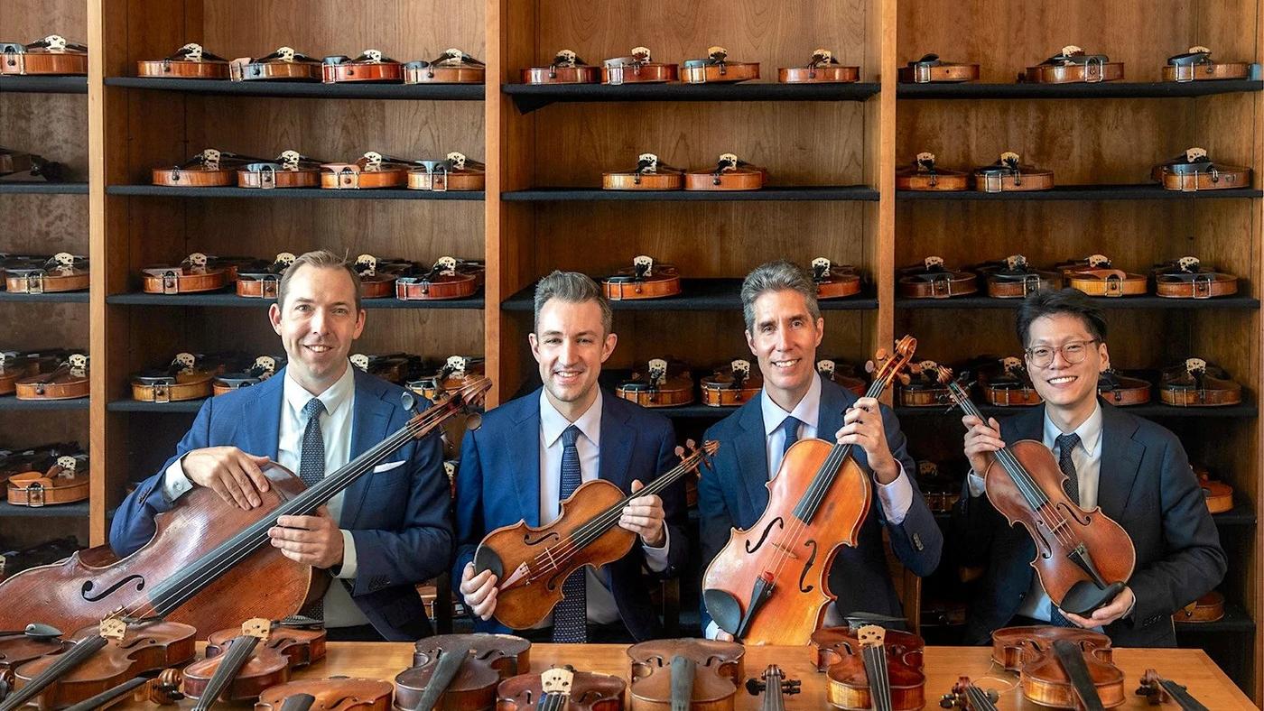 Escher String Quartet, official press photo