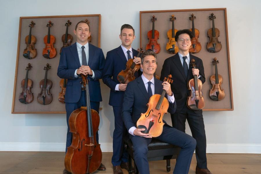 Escher String Quartet, official press photo