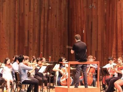 Students performing at Kent Blossom Music Festival