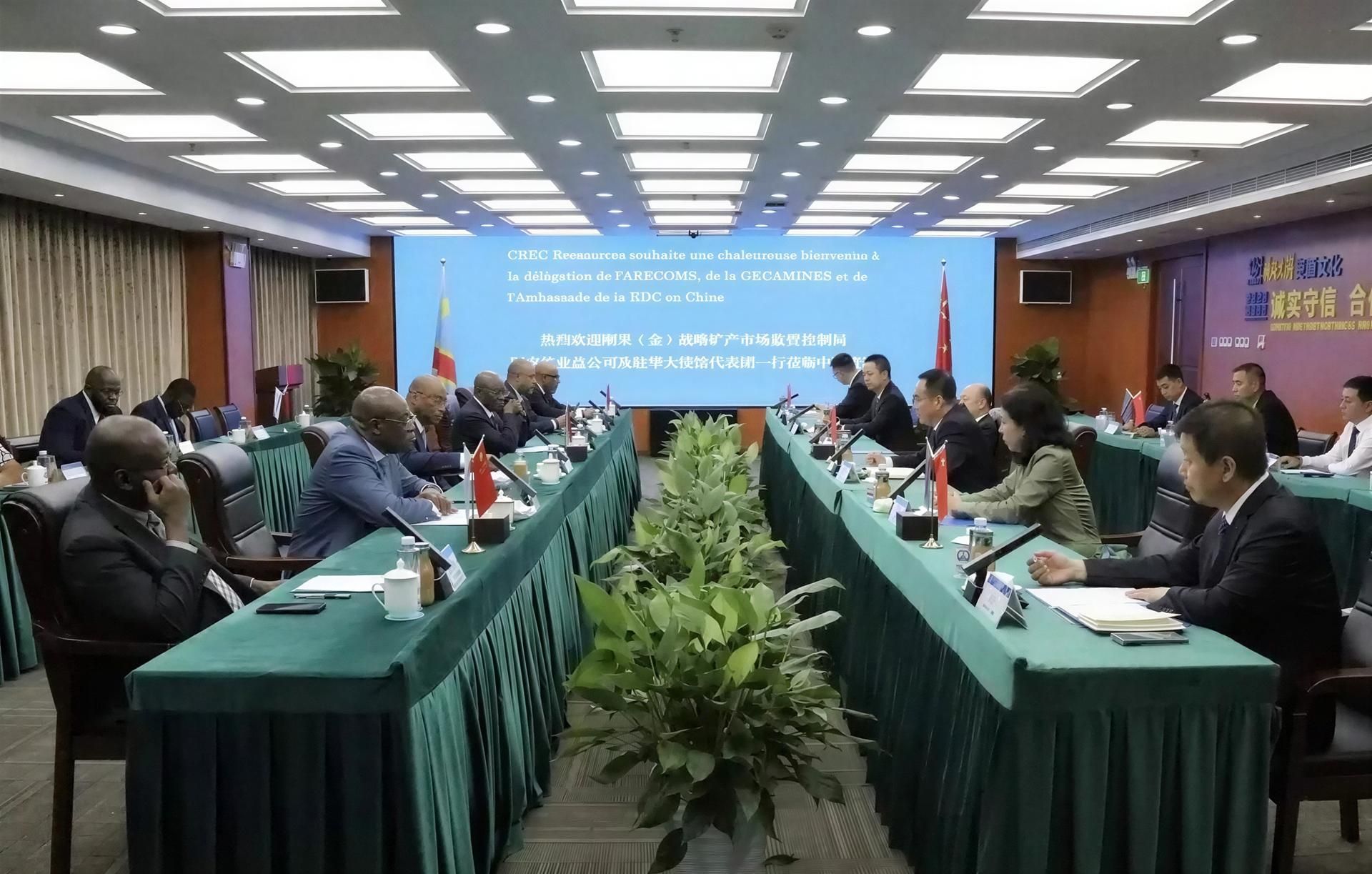 Coopération minière RDC–Chine : une délégation congolaise échange avec China Railway Resources à Pékin