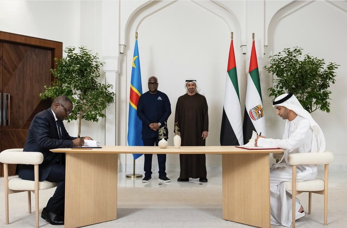 Signature de l'accord