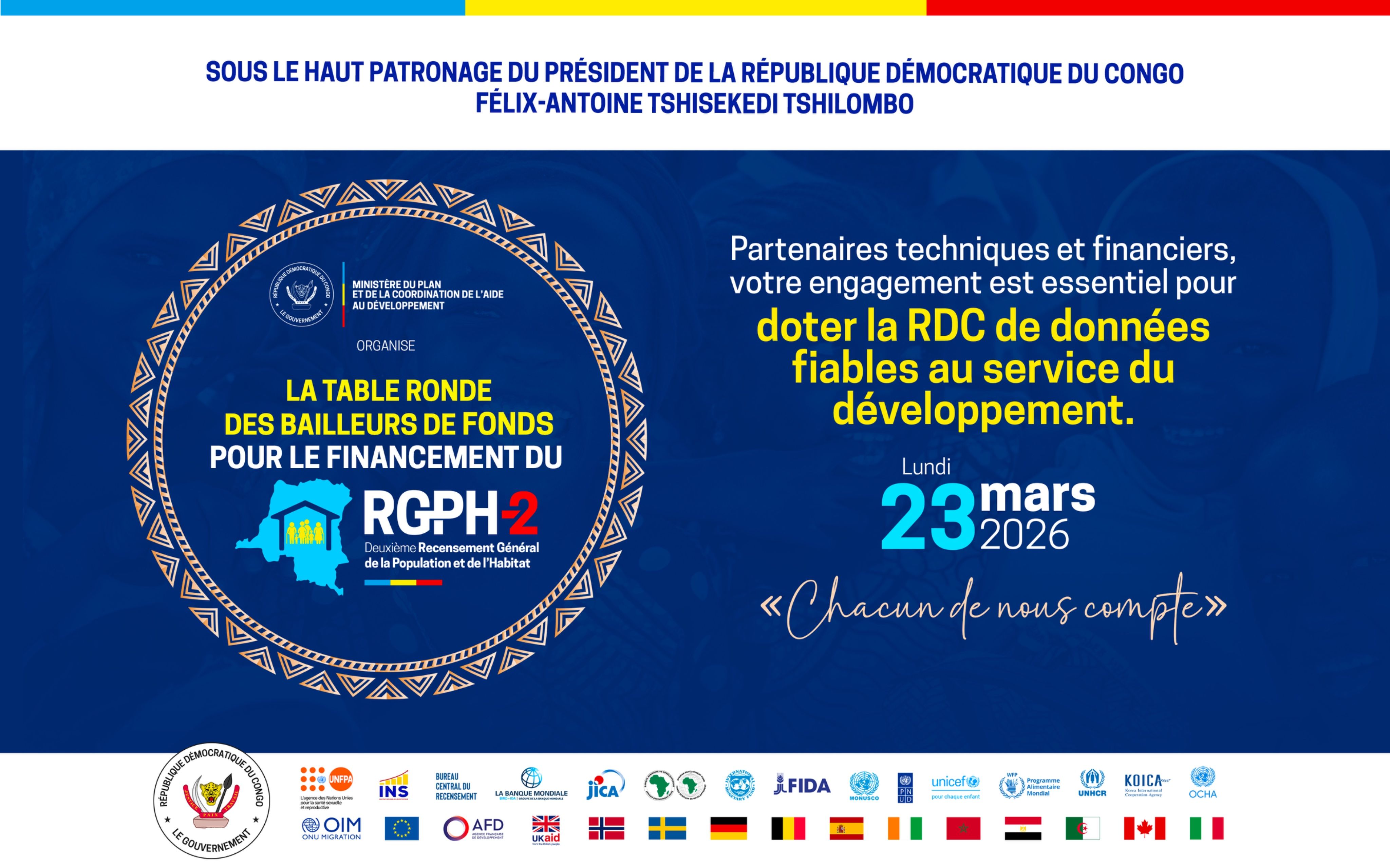 RDC – Recensement : mobilisation autour du recensement général de la population