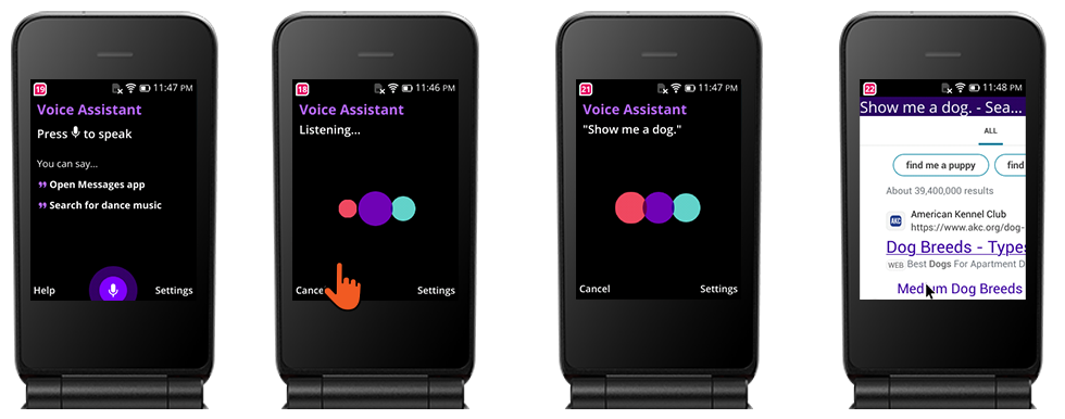 IRIS Flip voice assistant