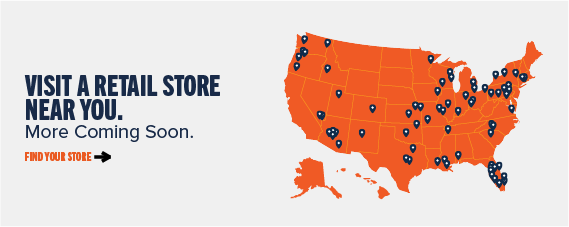 Visit a retail store near you. More Coming Soon. Find your store ->