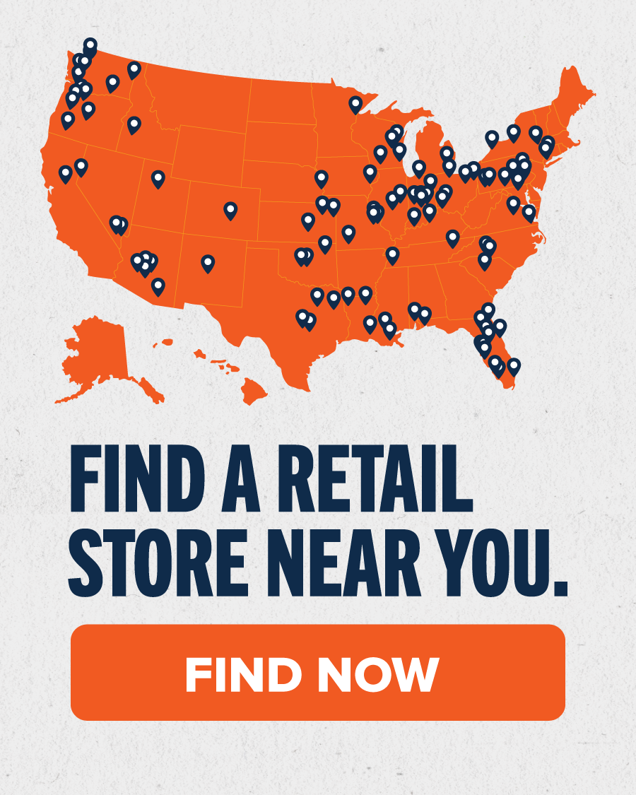 Find a retail store near you. Find Now ->