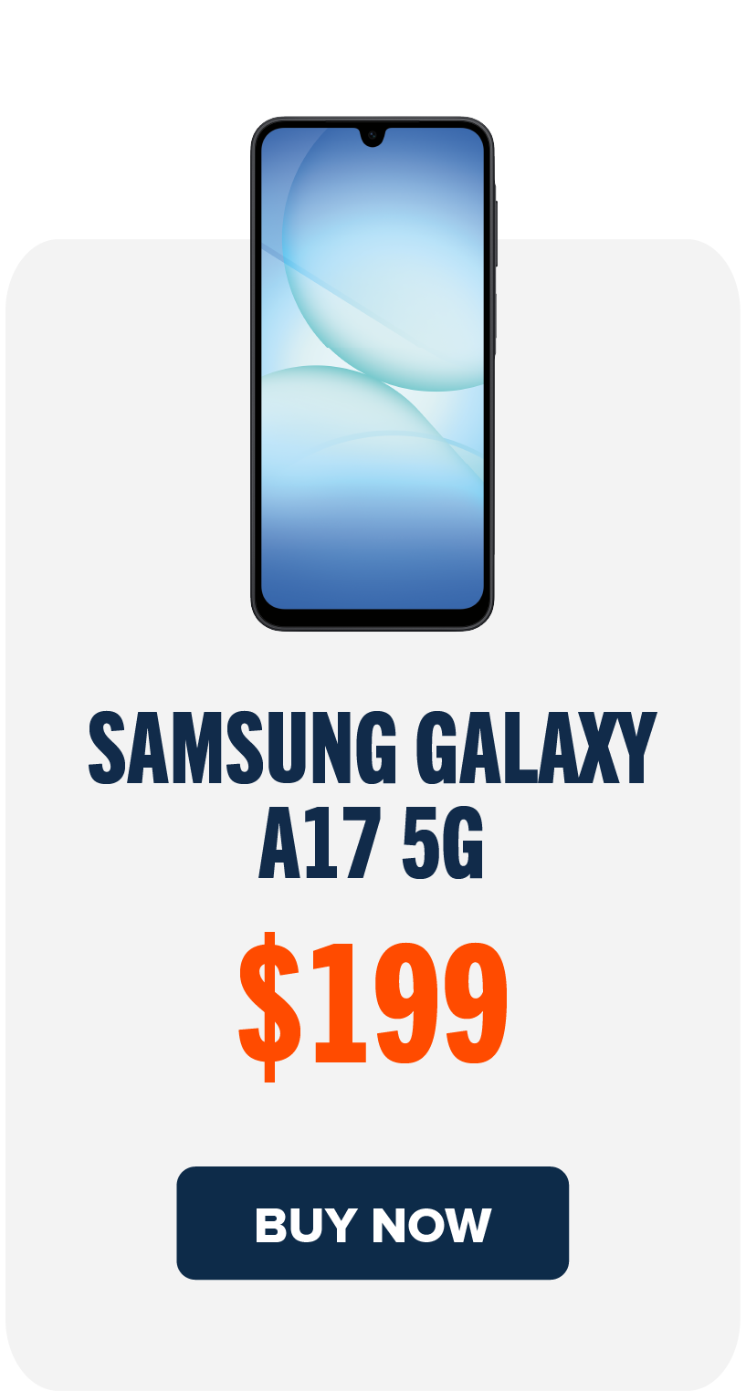 Samsung Galaxy A17 5G $199 Buy Now
