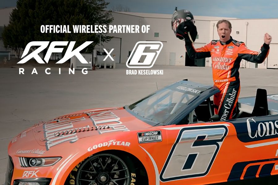 Official wireless partner of RFK Racing x Brad Keselowski