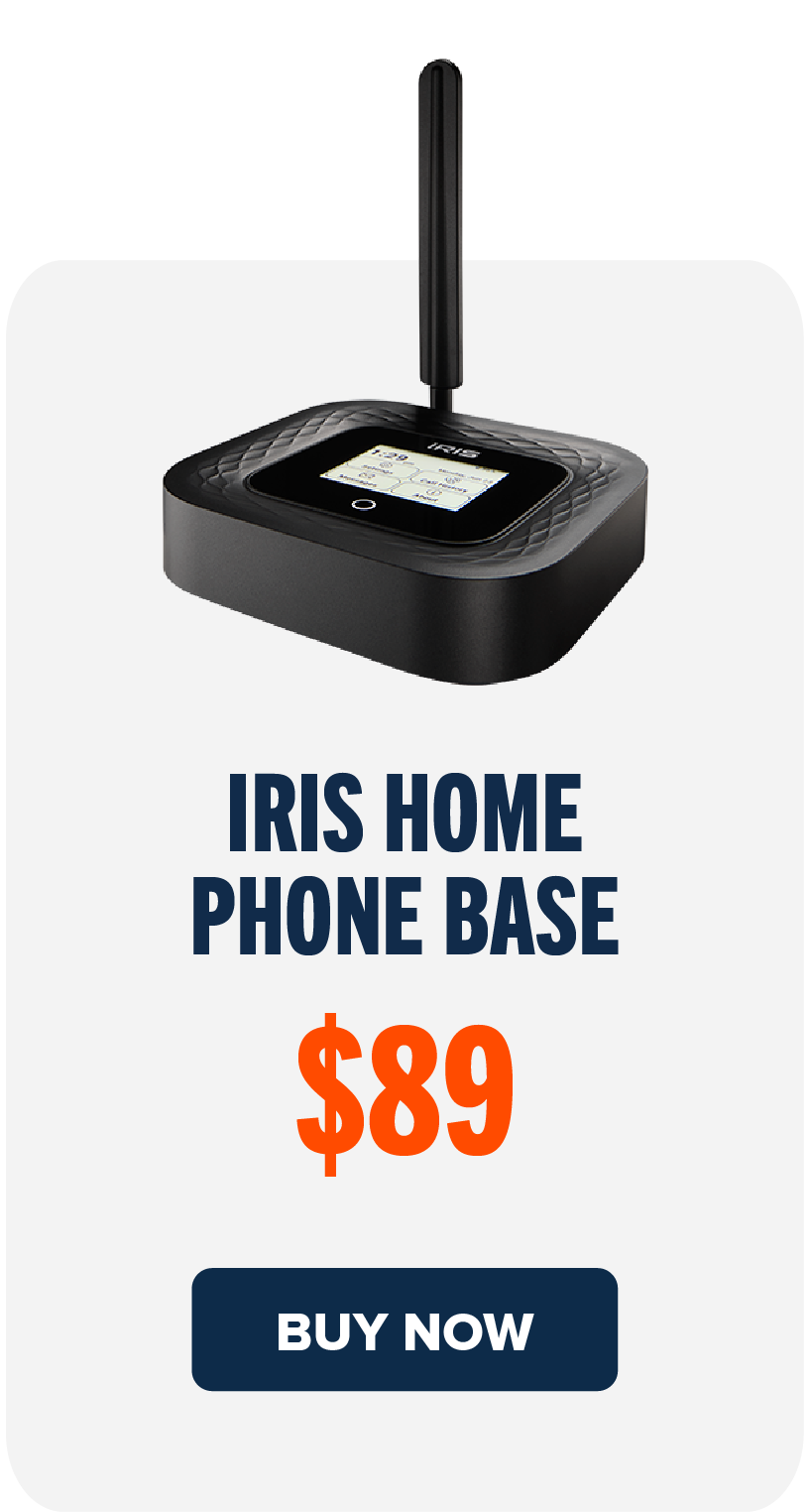 IRIS Home Phone Base $89 Buy Now