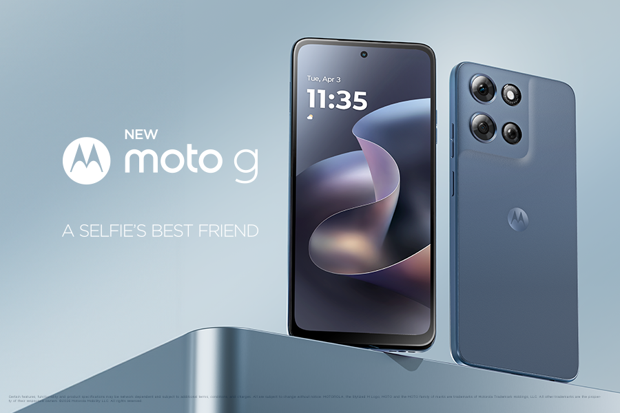 New moto g. A selfie's best friend.