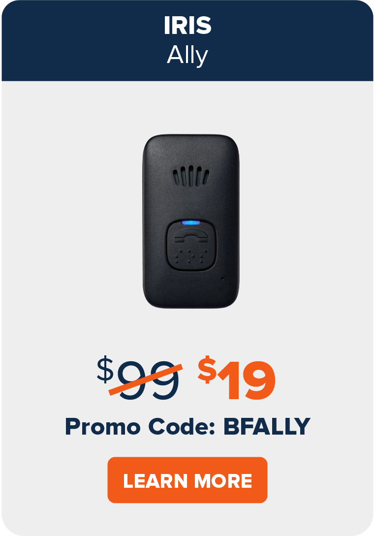IRIS Ally $19 Promo Code: BFALLY Learn More.