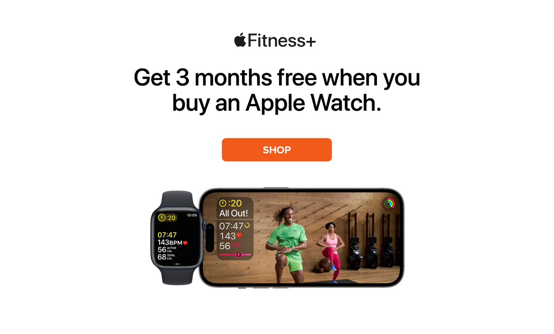 AppleFitness+ Get 3 months free when you buy an Apple Watch. Shop Now.