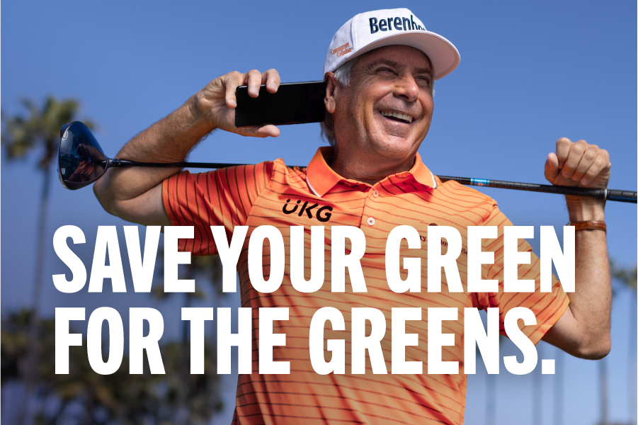 Save your green for the greens.