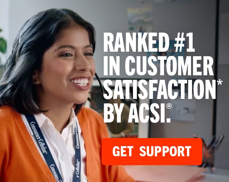 Ranked #1 in Customer Satisfaction* by ACSI. Get Support