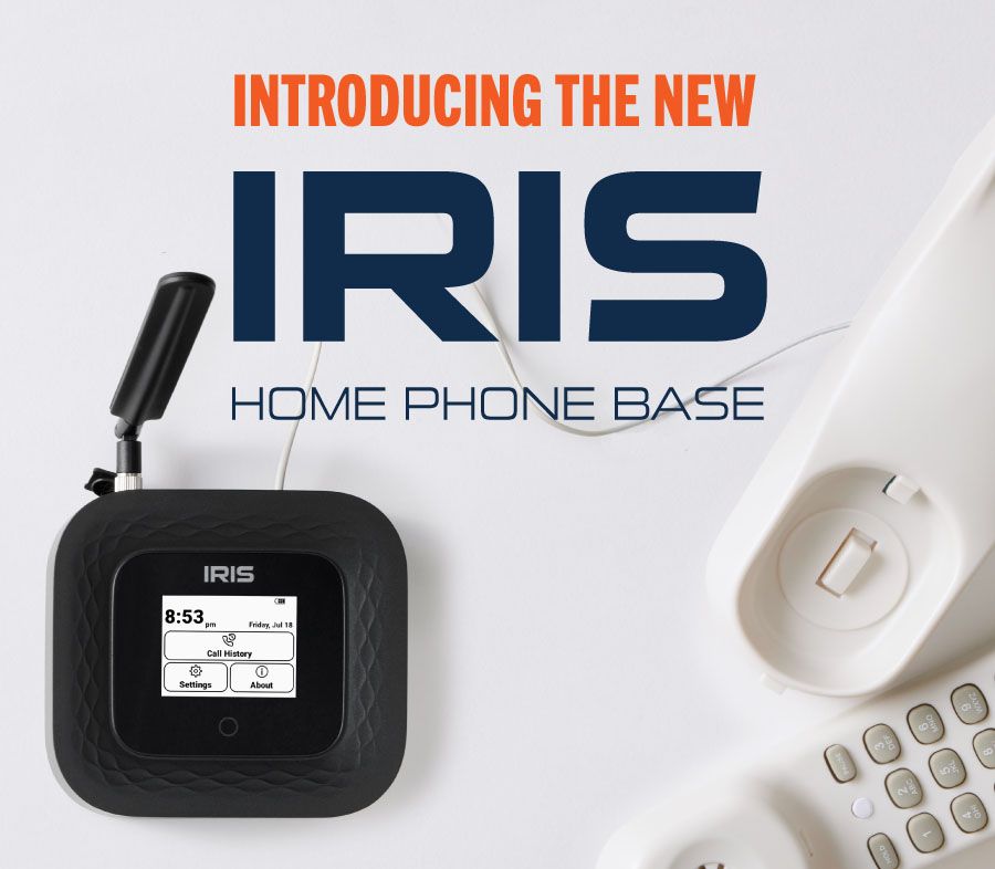 Introducing the new IRIS Home Phone Base