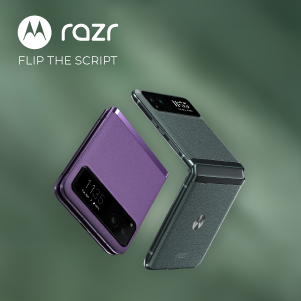 razr FLIP THE SCRIPT