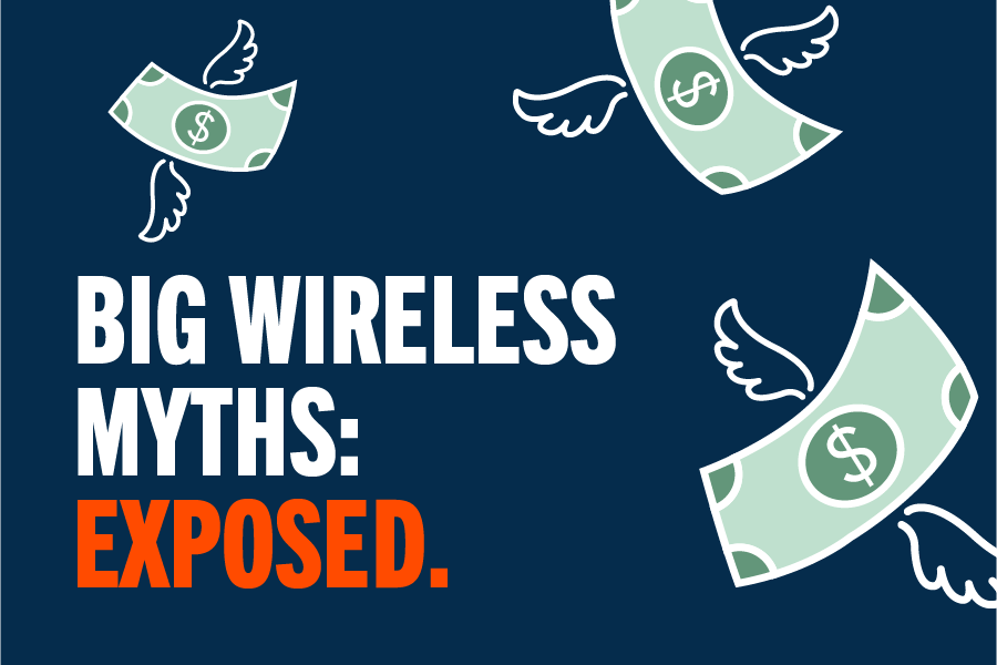 Big wireless myths: exposed.