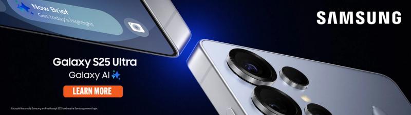Samsung Galaxy S25 Ultra. Galaxy AI. Learn More. Galaxy AI features are free through 2025 and require Samsung account login.