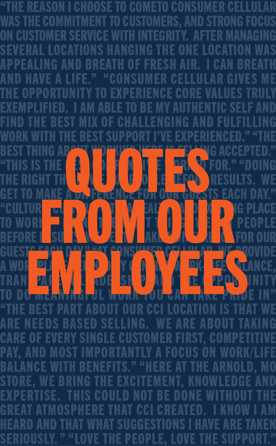 Quotes from our employees
