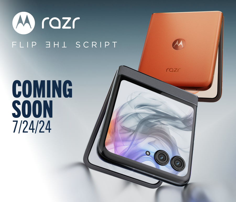 The motorola razr 2024 is coming soon.