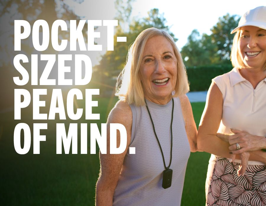 Pocket-Sized Peace of Mind. Your Go-To Medical Alert Device - IRIS Ally.