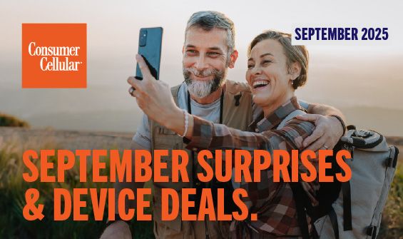 Consumer Cellular: September Surprises & Device Deals. September 2025