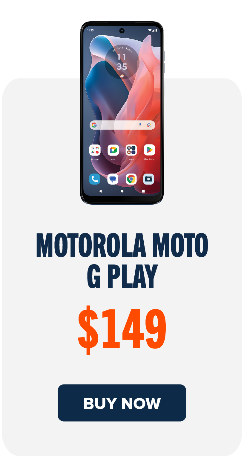 Motorola Moto G Play $149 Buy Now