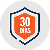 Garantía 100% libre de riesgos