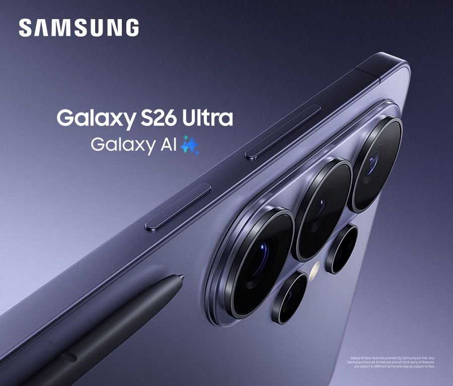 Samsung Galaxy S26 Ultra. Galaxy Ai.