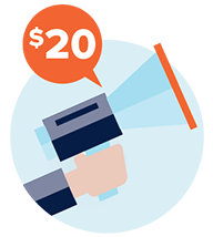 $20