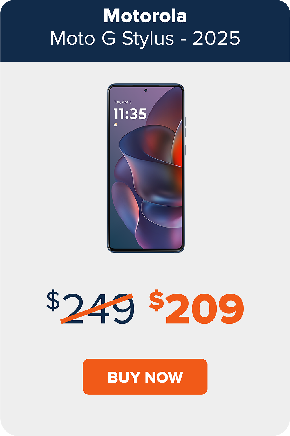 Motorola Moto G Stylus 2025 $209 Buy Now