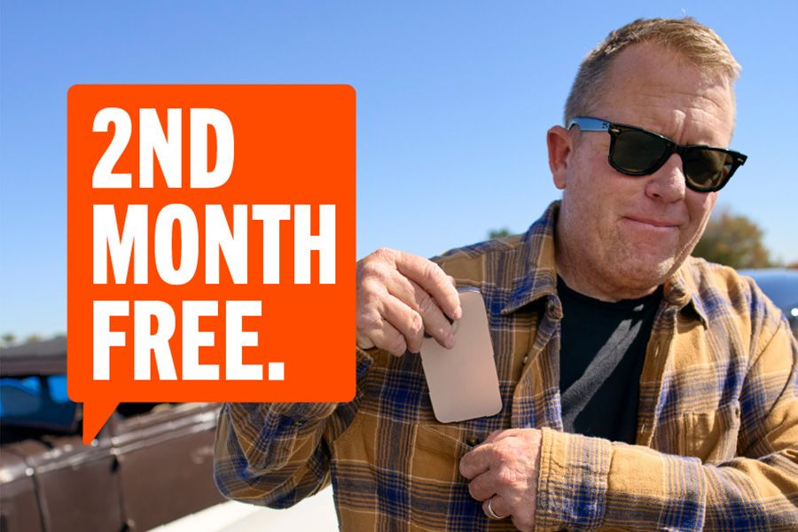 2ND MONTH FREE.